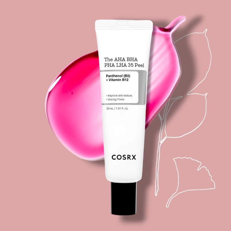 cosrx The AHA BHA PHA LHA 35 Peel مقشر احماض الفواكه الاحمر