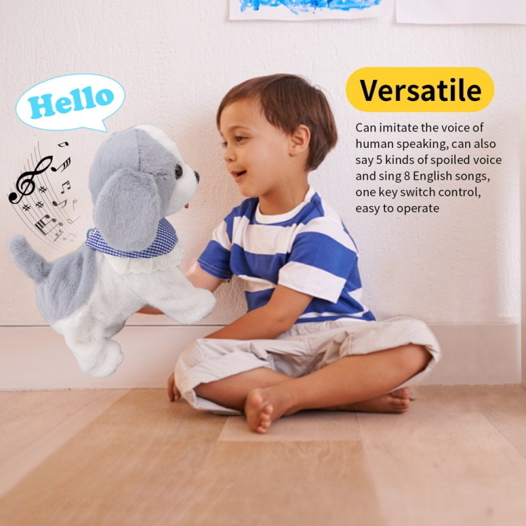 كلب ، الكلب الي بعيد الكلام الحجم الصغير وموسيقى واضاءة ( بني ,زهري .ابيض)