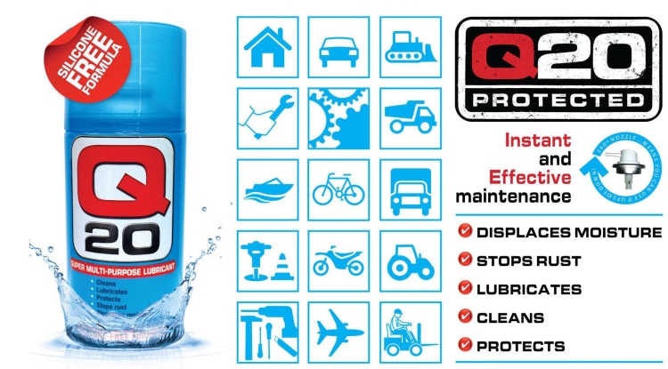 عرض كيو 20 حجم 300ml منظف و مزيت و عازل