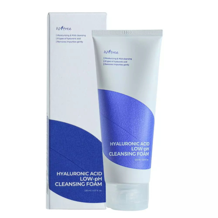 Isntree - Hyaluronic Acid Low pH Cleansing Foam