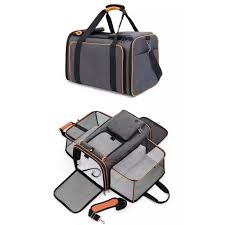 شنتة نقل قطط مع خيمة 