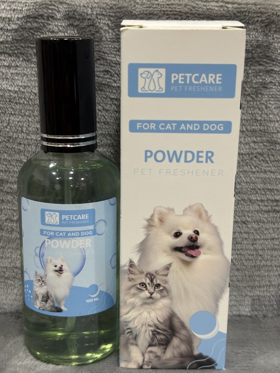 عطر قطط وكلاب بت كير برائحة الباودر 