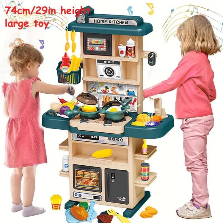 مطبخ الاحلام للاطفال باللون الزهري