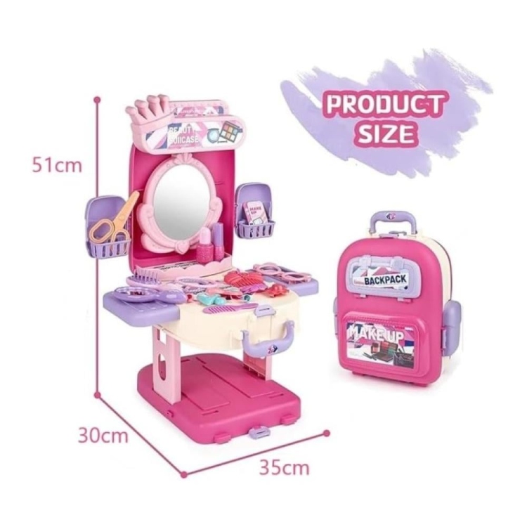 حقيبة مكيتج 3 في 1