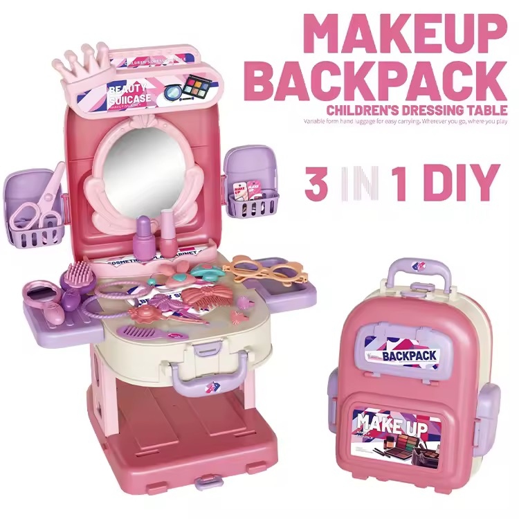 حقيبة مكيتج 3 في 1