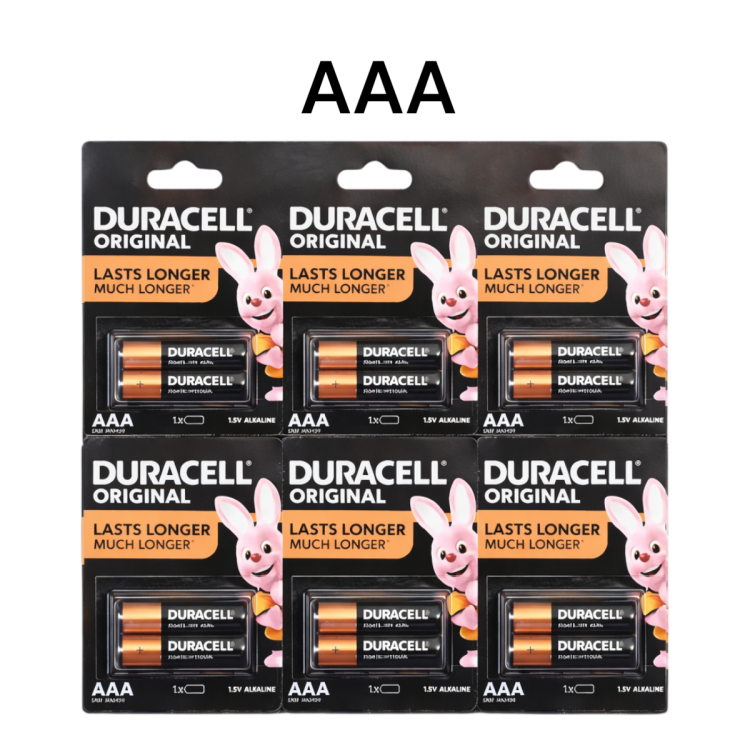 دوراسيل بطاريات قلم AAA عدد 12 بطارية 