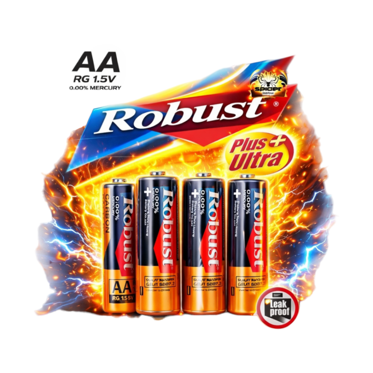 روبوست بطاريات AA