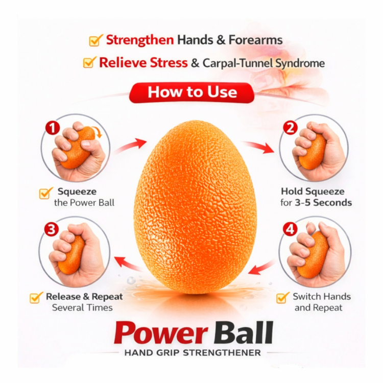 كرة تفريغ الطاقة وإزالة التوتر -اللون الأصفر