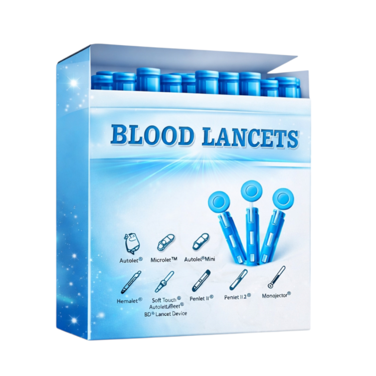 بلود لانست واخزات سكري 100 قطعه