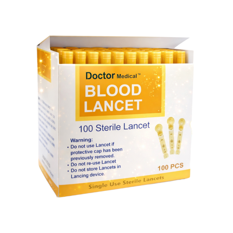 بلود لانست واخزات سكري 100 قطعه