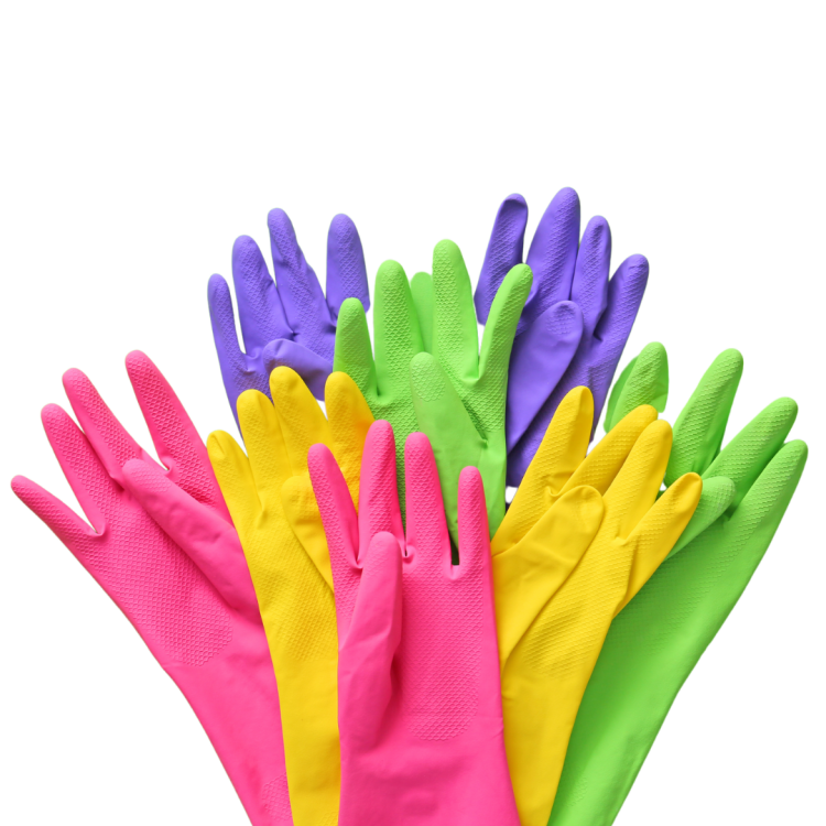 كفوف مطاط لحماية اليدين متعدد الأستخدامات 