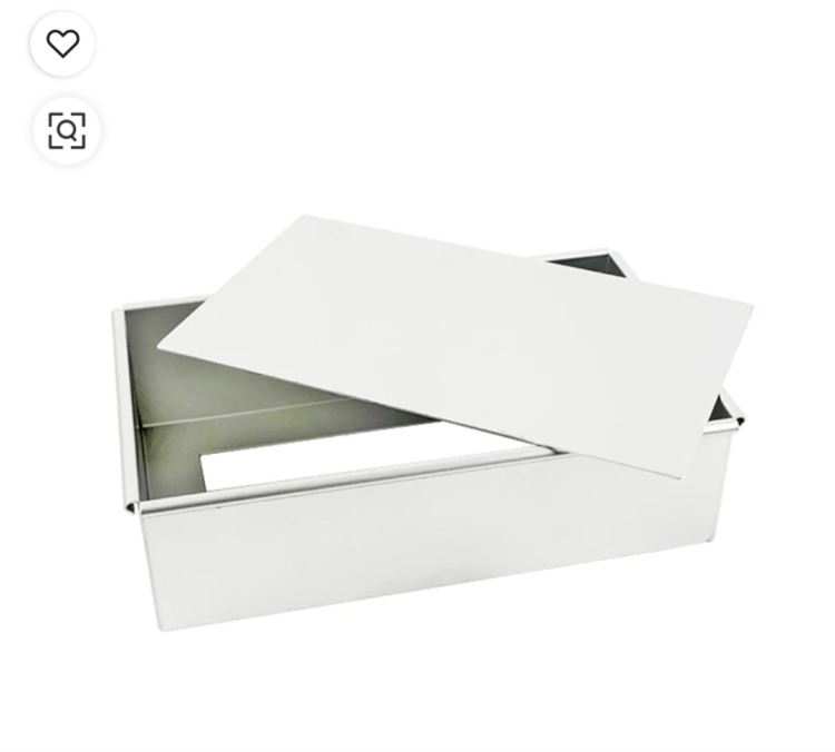 قالب كيك الامنيوم 34×24 ارتقاع 8 سم 