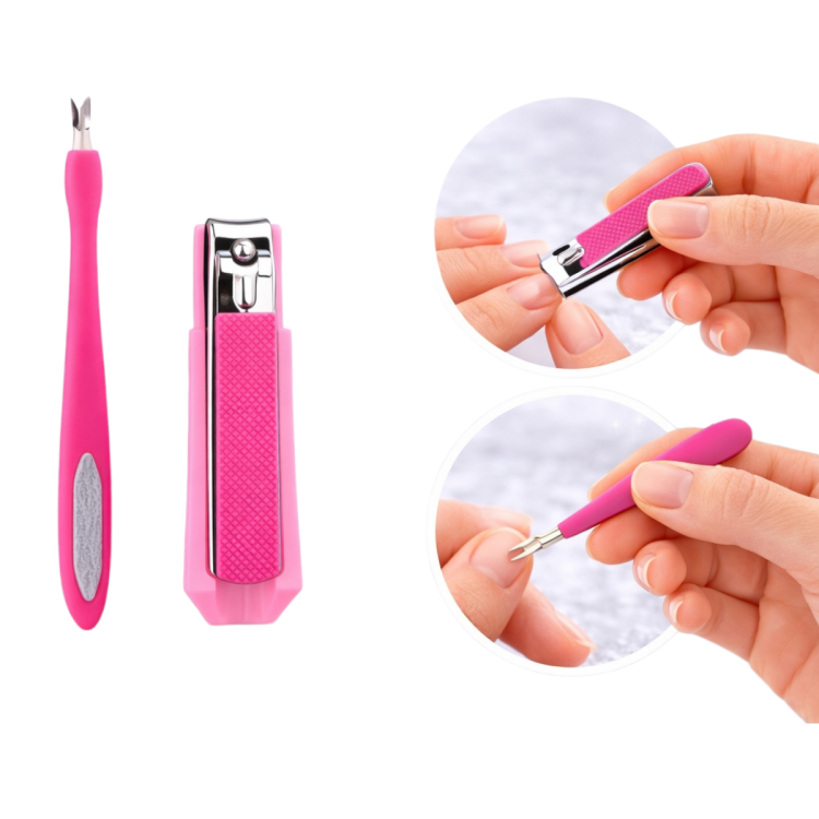 مقص اظافر مع اداة ازالة الزوائد اللحمية 
