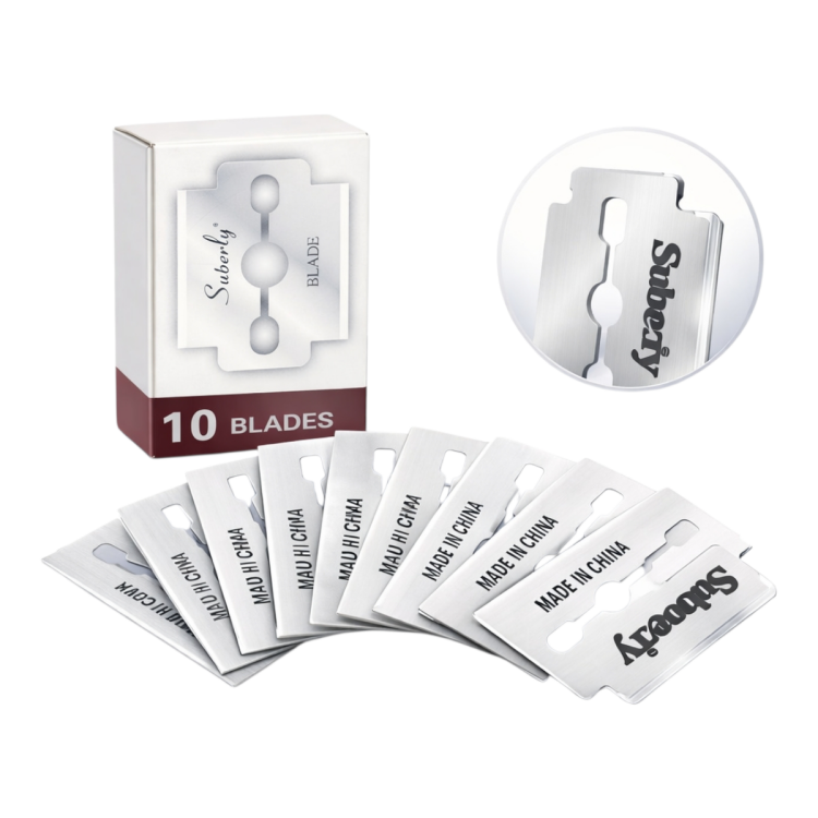 شفرات لماكنة ازالة الجلد الميت للقدم عدد 10 شفرات