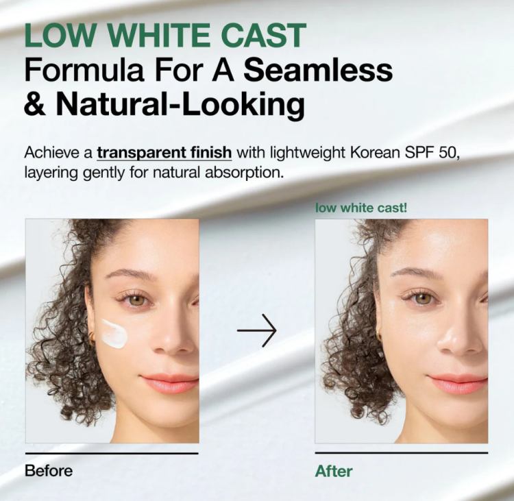 Anua, Heartleaf Silky Moisture Sun Cream