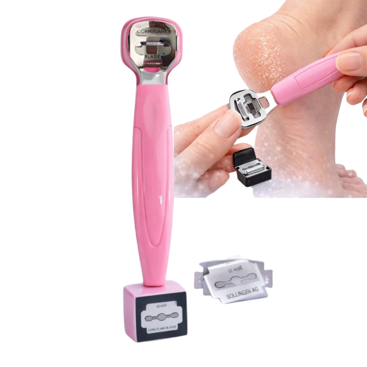 ماكنة ازالة الجلد الميت للقدم النوع الممتاز مع علبة شفرات 
