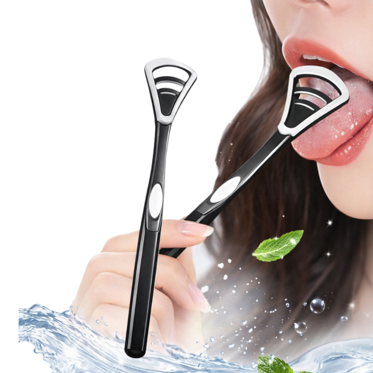 فرشاة تنظيف اللسان 