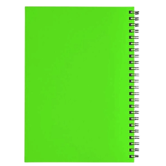 دفتر مدرسي عربي غلاف بلاستيكي 100 ورقة اخضر