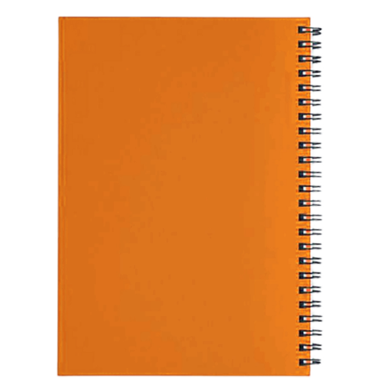 دفتر مدرسي عربي غلاف بلاستيكي 100 ورقة برتقالي