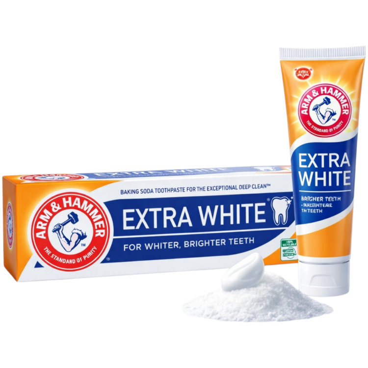 معجون اسنان ارم اند همر اكسترا وايت 125 غم