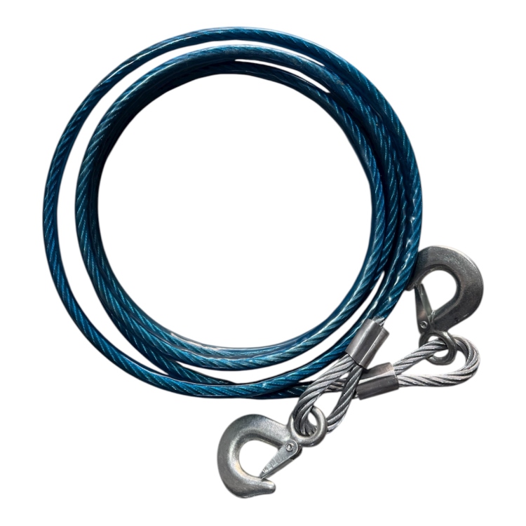 حبل سحب سيارة معدني