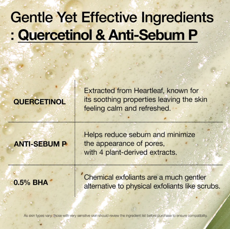 Anua, Heartleaf Quercetinol Pore Deep Cleansing Foam