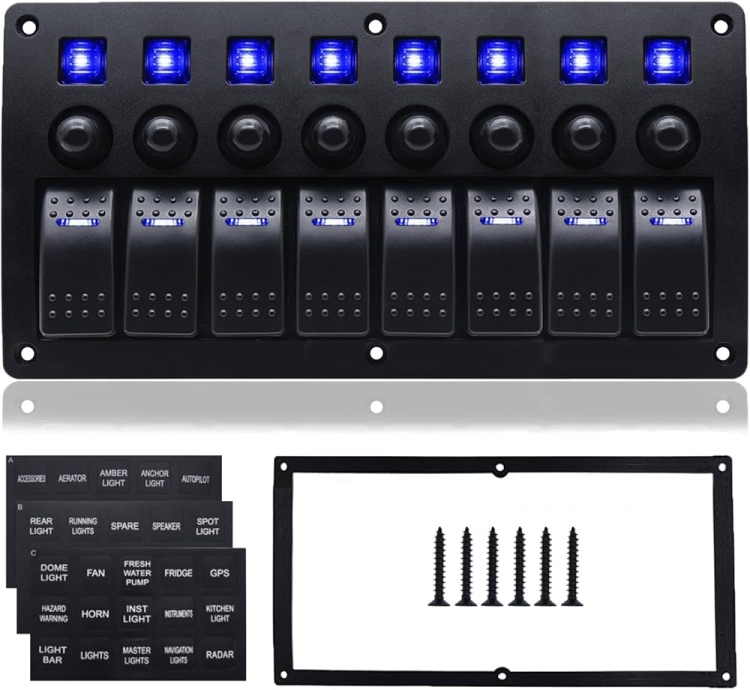 كت كبسات ثماني متكامل مع البرواز و الملصقات