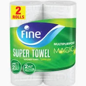 فاين ورق تنشيف مطبخ 110 قطعة 2 طبقة 2 رول