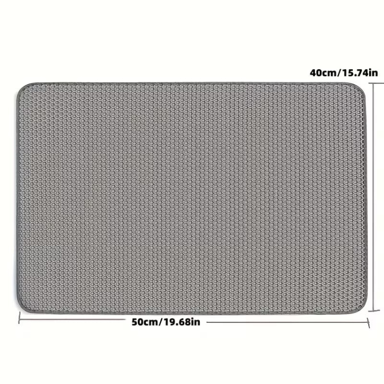 دعاسة الليتر بوكس للقطط باللون السكني 