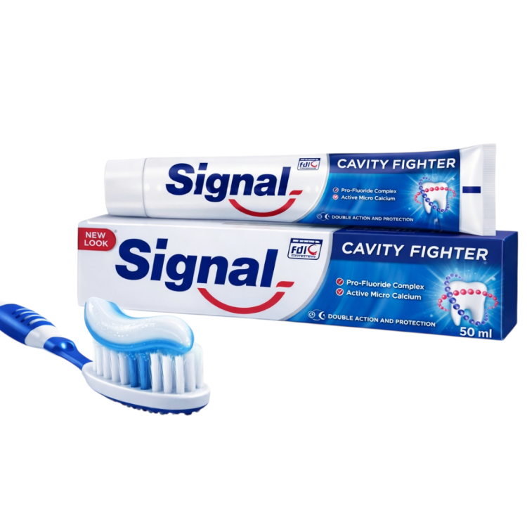 معجون اسنان سيجنال 50 مل مكافح تسوس الجديد 