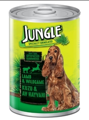 Jungle dog lamb and Wildgame 415 g