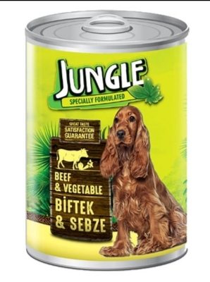 Jungle dog beef and vegetable 415 g