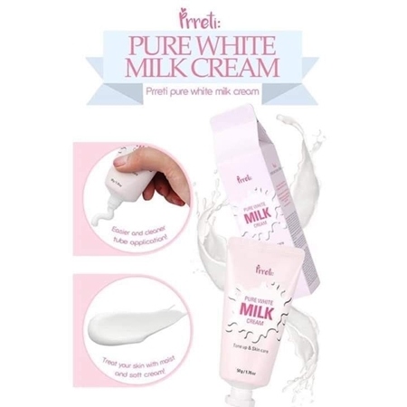 [PRRETI] Pure White Milk Cream