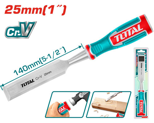 سنسيل خشب TOTAL THT41256 Wood chisel25mm*140mm