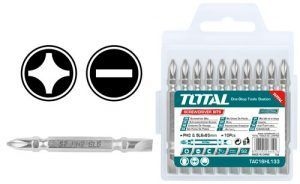 طقم راسيات درل 10 قطع TOTAL TAC16HL133