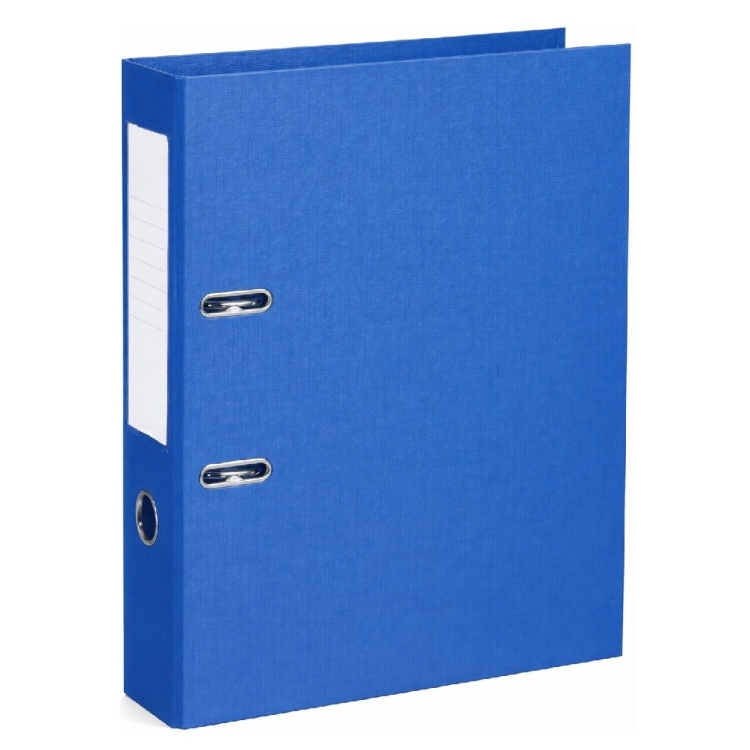 بوكس فايل ازرق PVC عريض  سعة 400 ورقة 