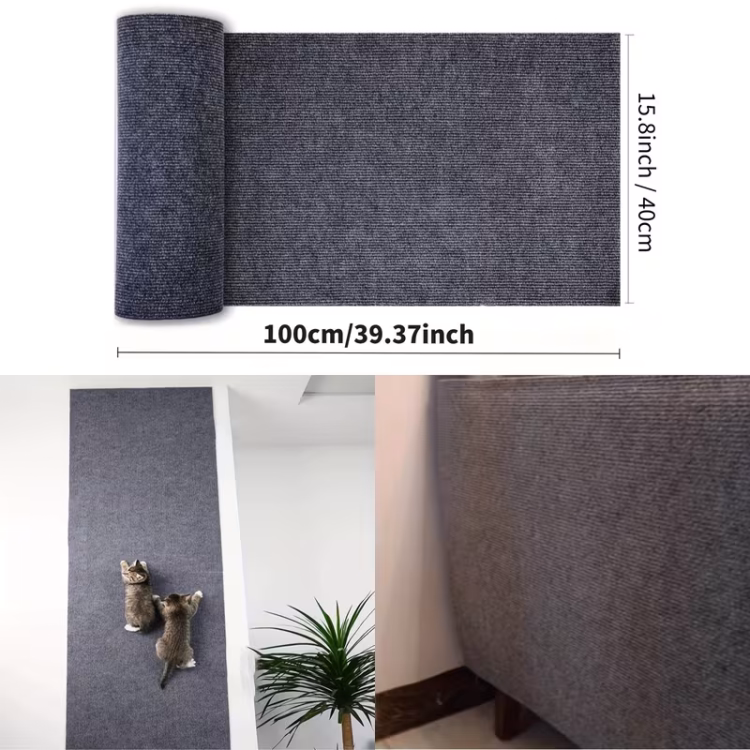 خداشة لاصقة متينه 40*100 سم لون سكني داكن لحماية الاثاث 