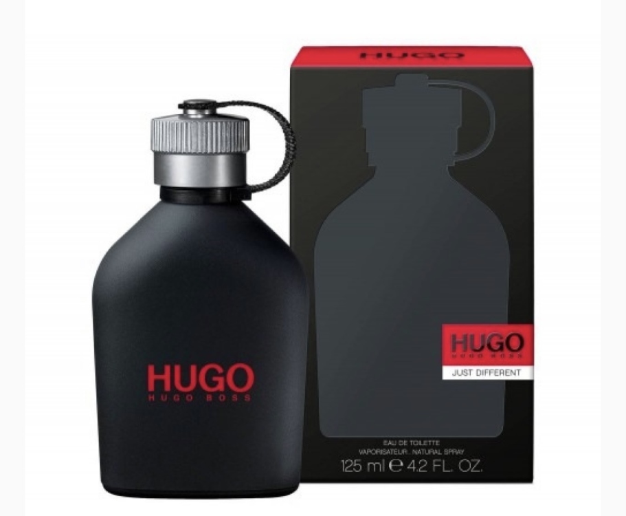 عطر رجالي بوس هوغو جاست ديفرنت الاسود سيلكتف رقم 136