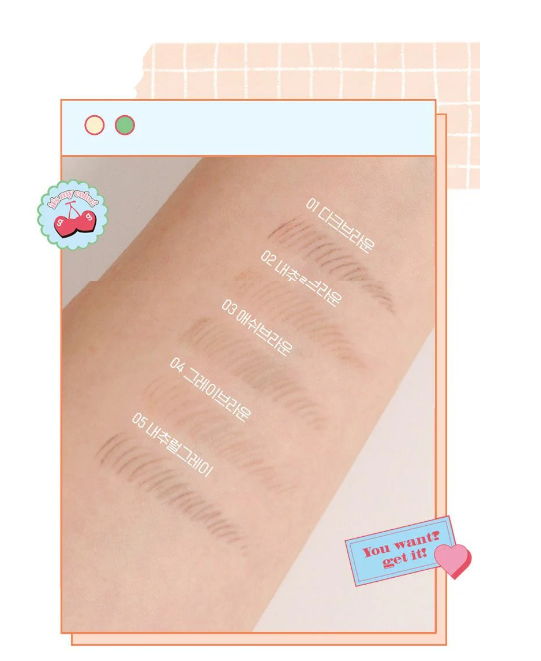 Colorgram, Micro Slim Brow Pencil