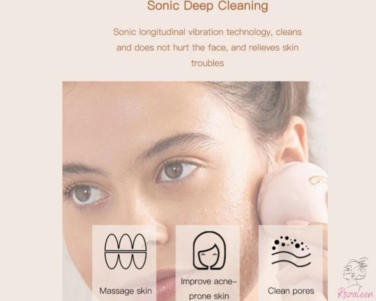 فرشاة تنظيف الوجه من السيليكون 