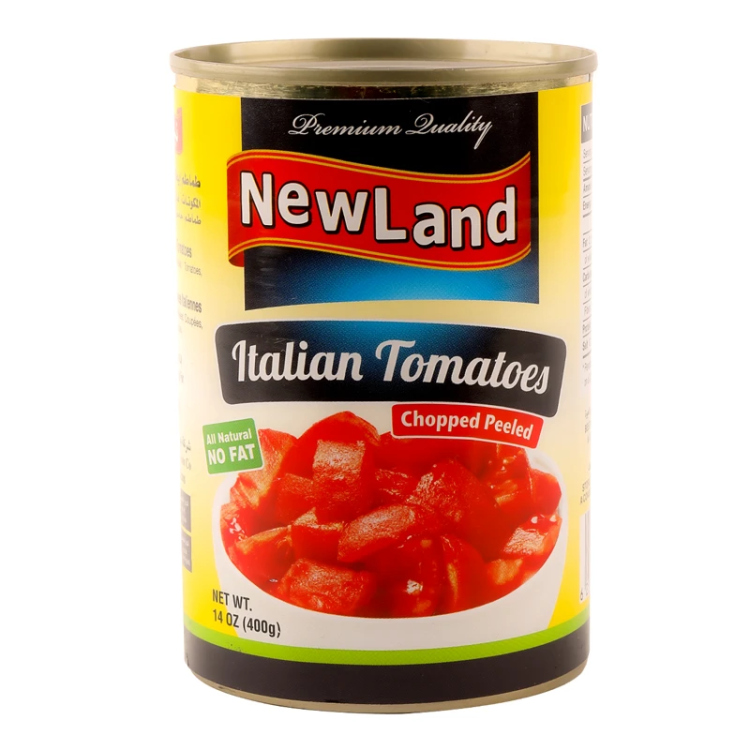 نيولاند قطع طماطم مقطعة 400غ