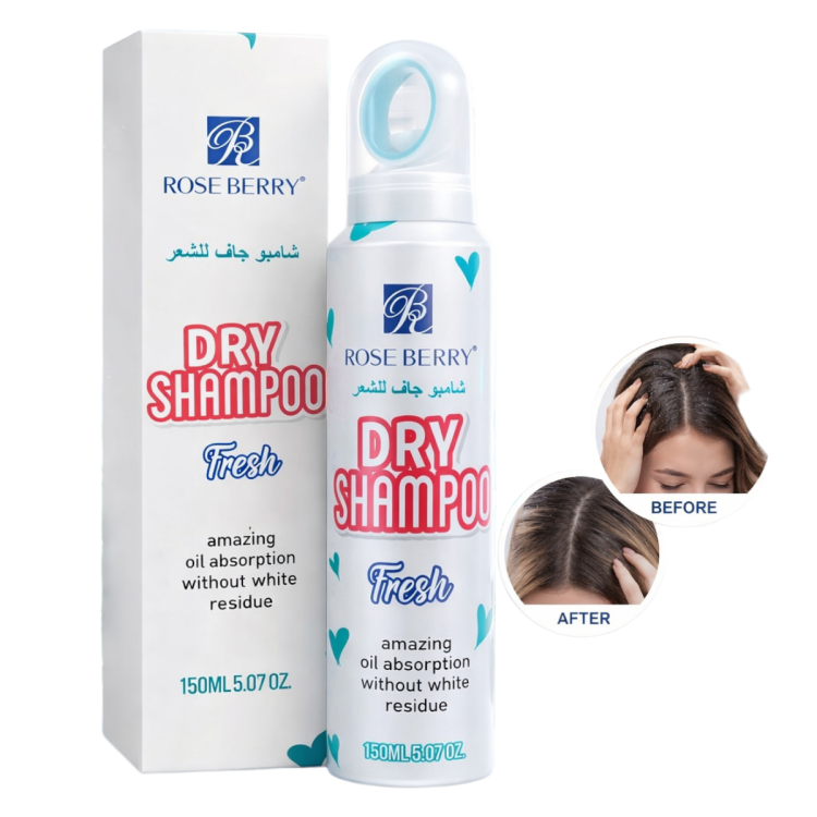 شامبو جاف لشعر من الروز بيري بحجم 150 مل 