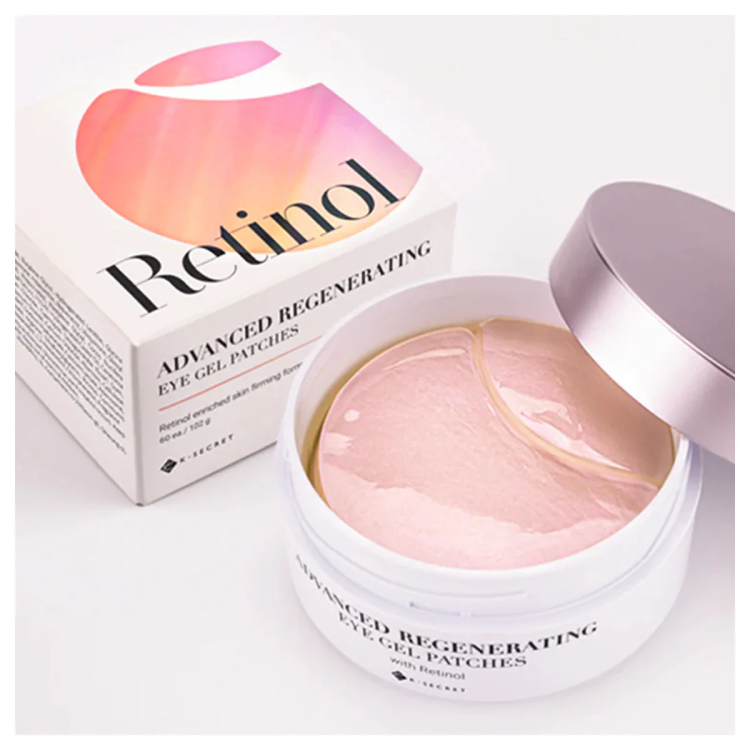 K-secret advanced regenerating eye gel patches with retinol