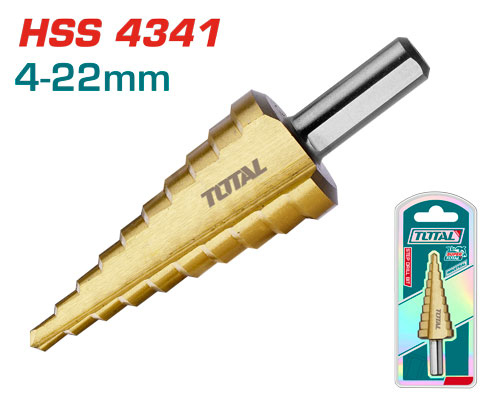 Total TAC7542201 ريشة تيتانيوم مدرجة قياس 4-22 ملم