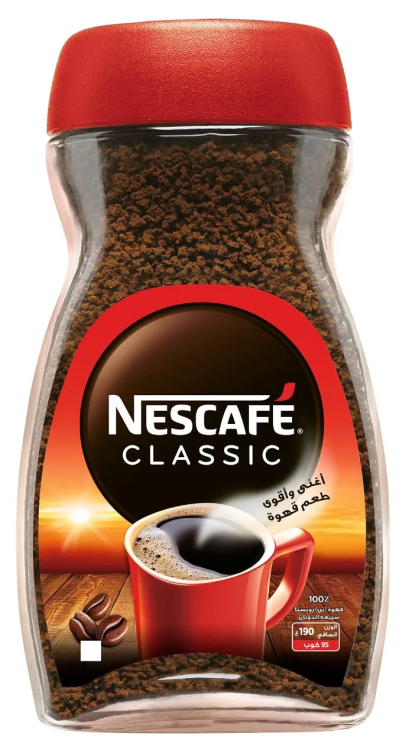 نسكافية كلاسيك قهوة سريعة الذوبان 190 غم