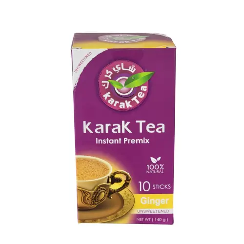 شاي كرك زنجبيل بدون سكر14غم*10