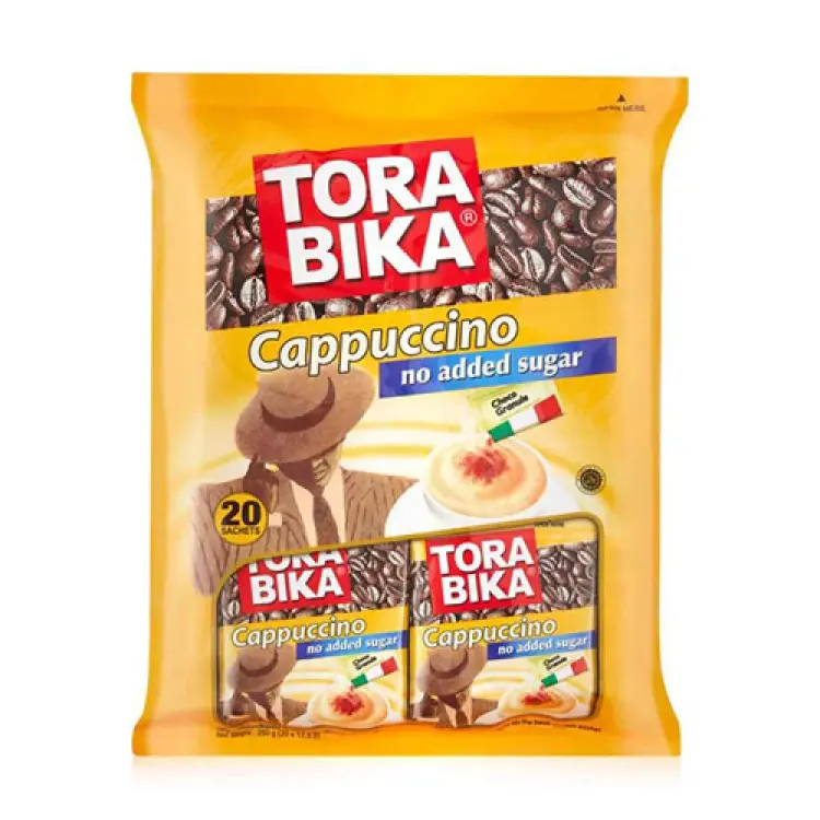 كابتشينو تروبيكا بدون سكر 12غم*20