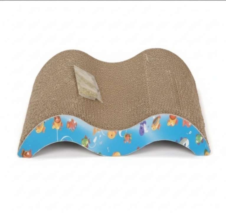 Cat scratching board