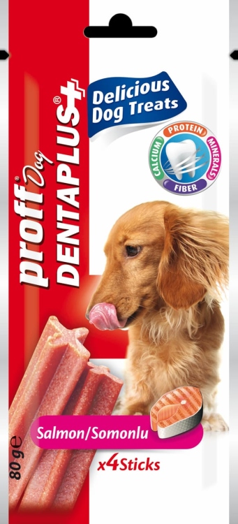 PROFF DOG  DENTAL TREAT SALMON  STICKS