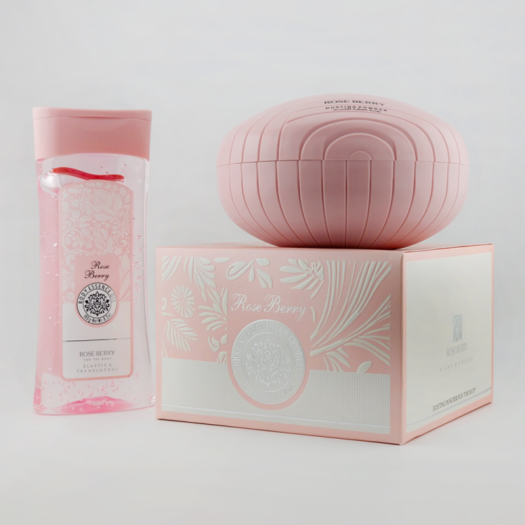 مجموعة العناية الملكية بالجسم 2 في 1(بكج زيت وبودرة مرطب ومعطر) رائحة عطر يارا 